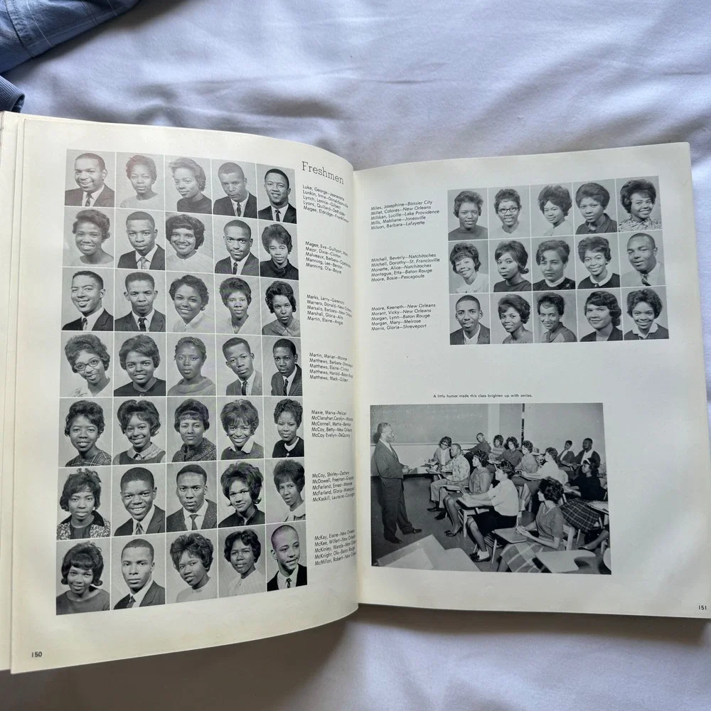 1964 Southern University Yearbook The Cat 50th Anniversary Baton Rouge HBCU LA